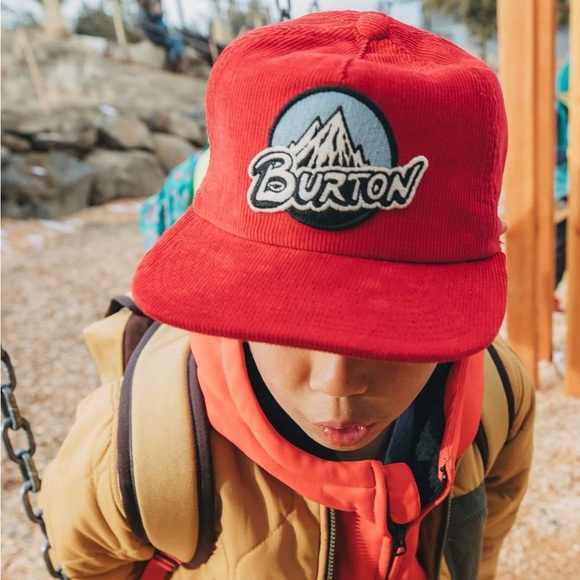 Burton Boys’ Retro Mountain corduroy hat - Picture 2 of 5